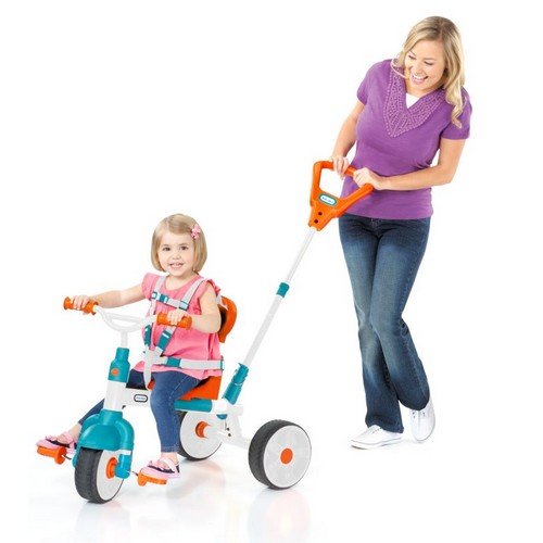 Tricicleta 3 in 1. Invata sa pedalezi Little Tikes